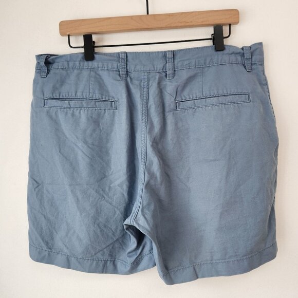 Patagonia Men's Lightweight All-Wear Hemp Shorts Blue Casual Chinos Size 34 - Picture 2 of 8